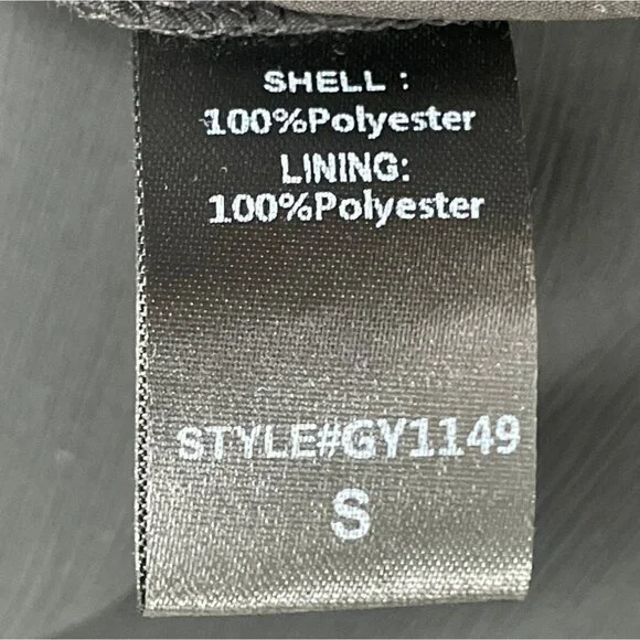 Do+Be Black Draped Midi Dress With Spaghetti Straps Elegant Size S - New - Picture 8 of 10